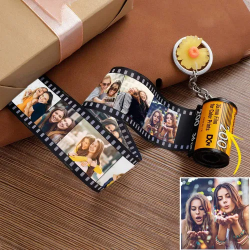 Custom Photo Keychain MultiPhoto Camera Roll Keychain For Best Friends