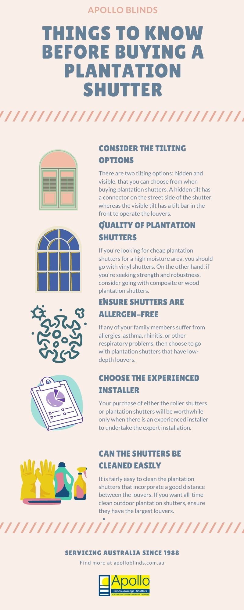 THINGS TO KNOW BEFORE BUYING A PLANTATION SHUTTER