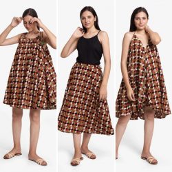 Convertible clothing – 3-way dress | Transformation