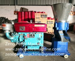 Animal feed pellet machine