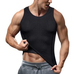 Eleady Men Seamless Slimming Compression Vest