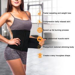 Eleady Women Tummy Control Sauna Neoprene Waist Trainer