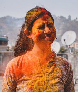 Colour Powder Party Theme for Holi