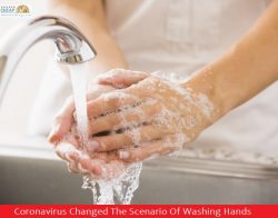 CORONAVIRUS CHANGED THE SCENARIO OF WASHING HANDS