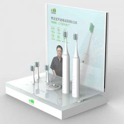 Counter Electric Toothbrush Acrylic Display Rack