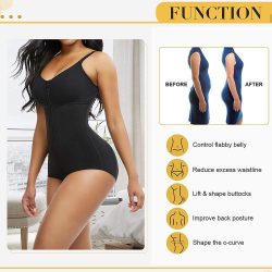 Women Latex Body Shaper Tummy Control