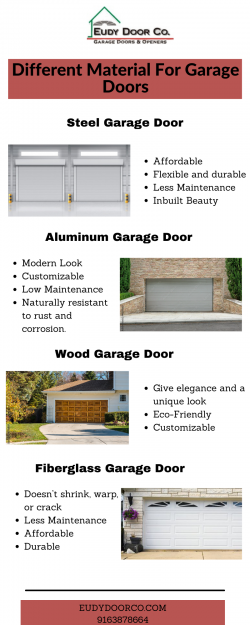 Different Material For Garage Doors