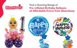 Find a Stunning Range of Pre-inflated Birthday Balloons at Affordable Prices from BloonAway