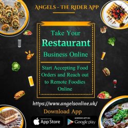 take your food business online using Angels – The Rider App