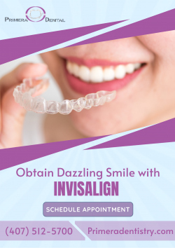 Straighten Your Teeth with Invisalign Clear Aligners