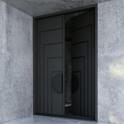 Contemporary Double Front Doors | Zen Doors