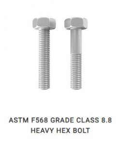 GRADE CLASS 8.8 FASTENERS