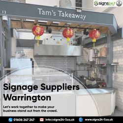 Signage Suppliers Warrington