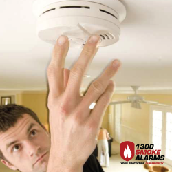 Beeping Smoke Detector