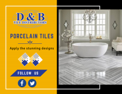 Get Superior Designs In Porcelain Tiles