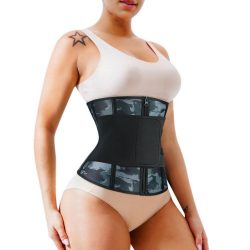 Eleady Camouflage Waist Trainer with Adjustable Belt