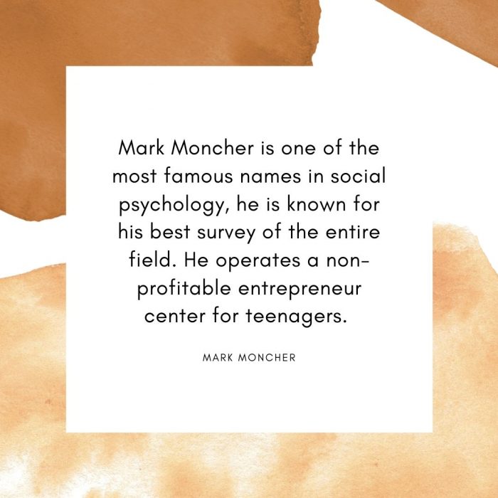 Mark Moncher is a Entrepreneur & Psychologist