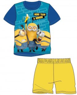 Boys Minions Short Pyjamas Set Age 3-10 Years