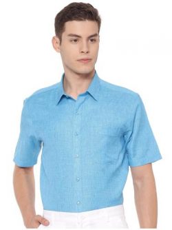 COTTON FORMAL HALF SLEEVES SHIRT T12 CK3