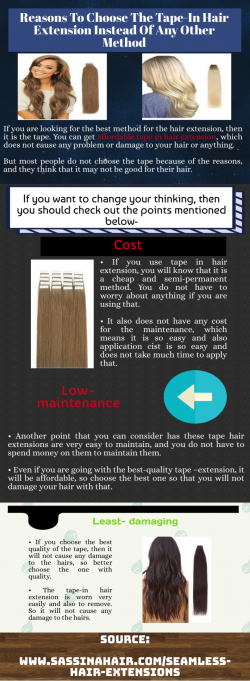 Best affordable tape in hair extensions