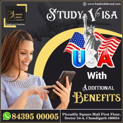 Apply For USA Study Visa – With / Without – IELTS /PTE