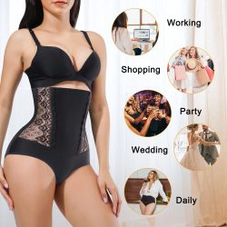 Eleady Women Hi-Waist Tummy Control Butt Lifter Shapewear