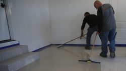 Enhanced strength, durability, impact-resistant concrete coating from Zone Garage