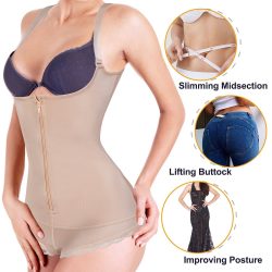 ELEADY Latex Slim Zipper Shapewear