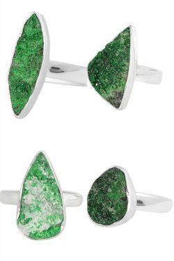 Genuine Uvarovite Stone Jewelry at Wholesale prices