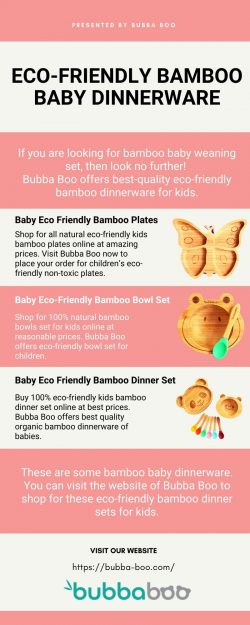 ECO-FRIENDLY BAMBOO BABY DINNERWARE