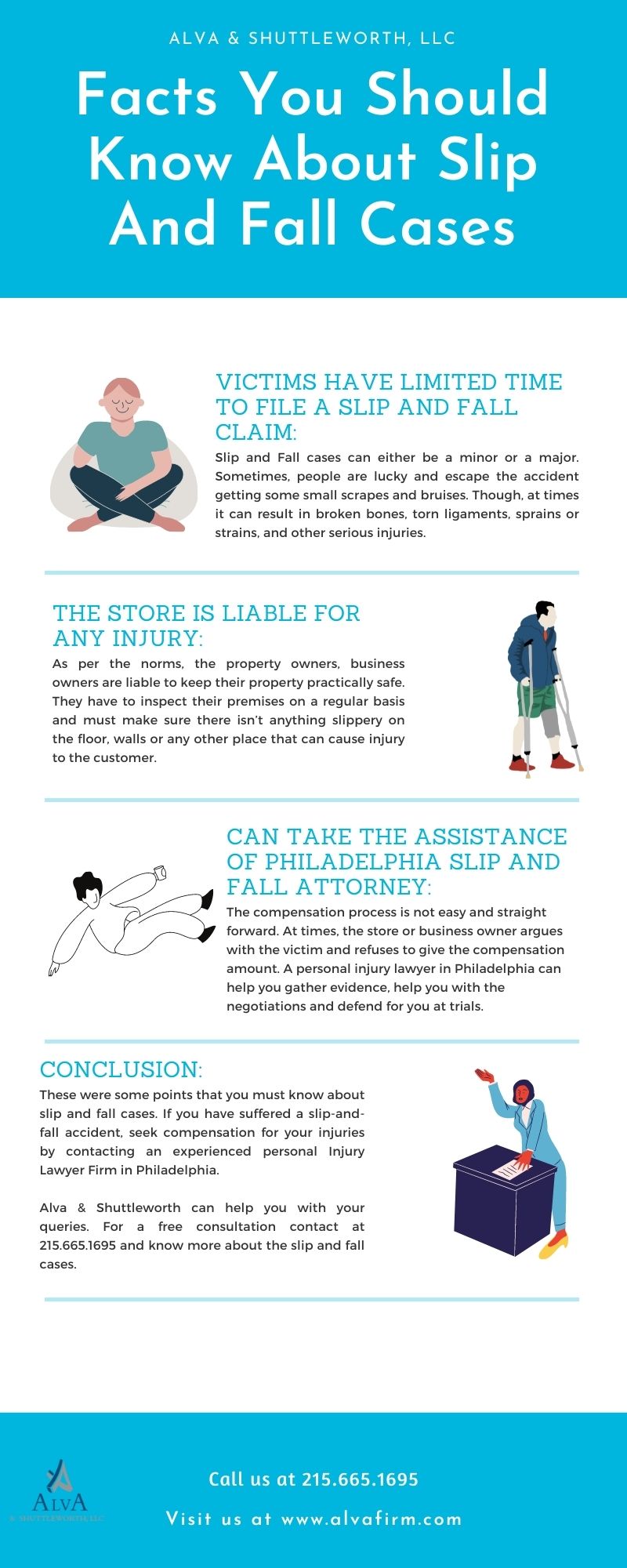 Facts you should know about Slip and Fall Cases