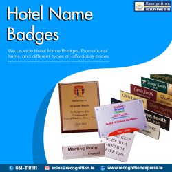 Hotel Name Badges