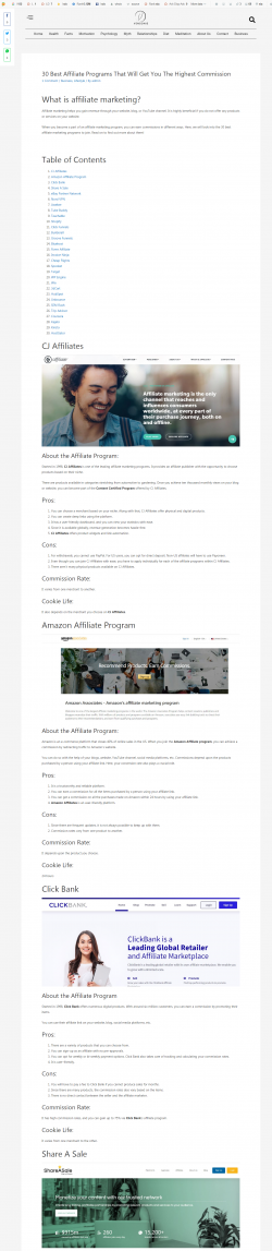 How does affiliate marketing work