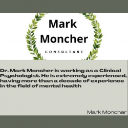 Mark Moncher Is A Quick Cure For PSYCHOLOGIST