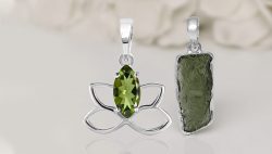 Buy Sterling Silver Moldavite Jewelry