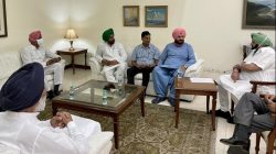 Navjot Sidhu holds first meeting with Punjab CM