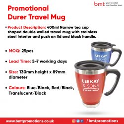 Promotional Durer Travel Mug
