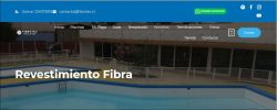 Revestimiento fibra de vidrio piscina