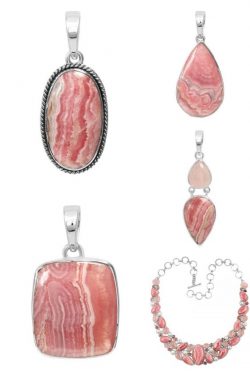 Rhodochrosite Stone Jewelry