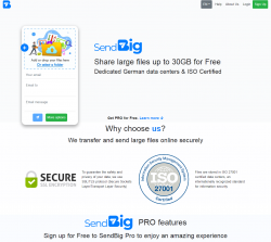 Transfer big file free