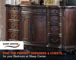 Find the Perfect Dressers & Chests for your Bedroom at Sleep Center