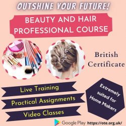 Enrol for Beauty and Hair Professional Course Online