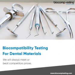 Biocompatibility Testing For Dental Materials