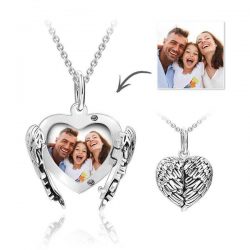 photo locket necklace