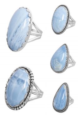 Shop sterling silver blue opal jewelry at affordable price