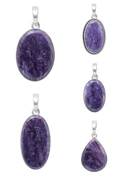 Handmade Wholesale Charoite Stone Jewelry