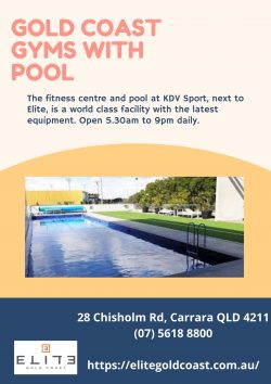 Gold Coast Gyms With Pool – Elite Gold Coast