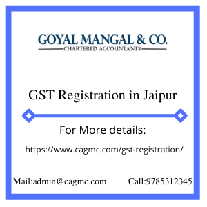 GST Registration in Jaipur