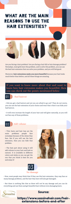 Amazing benefits of Hair Extension Online