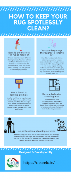 How to Keep Your Rug Spotlessly Clean?